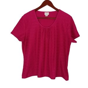 Jaclyn Smith Top Short Sleeves